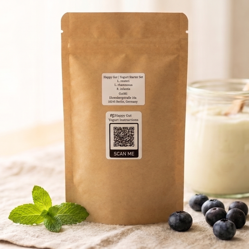 GutMi | L. reuteri + 11 Extra Stammetjes (12 Totaal) | Bevat Alle Verloren Soorten | 6 Yoghurt Startersets | Alle Sets Bundel | Starterculturen | 18 Yoghurt Starters