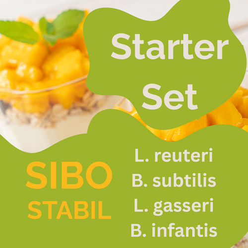 Starterset L. reuteri, B. subtilis, L. gasseri, B. infantis-yoghurt | Sibostabil